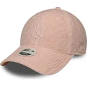 kepsar-bojd-rosa-snapback-rosa-9forty-m-crown-winter-borg-fran-new-york-yankees-mlb-av-new-era