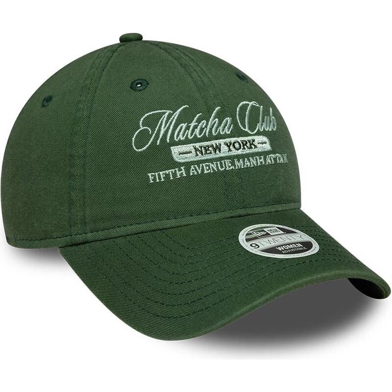 kepsar-bojd-gron-justerbart-band-9twenty-matcha-club-av-new-era