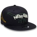 kepsar-platt-marinbla-snapback-for-barn-9fifty-dino-av-new-era