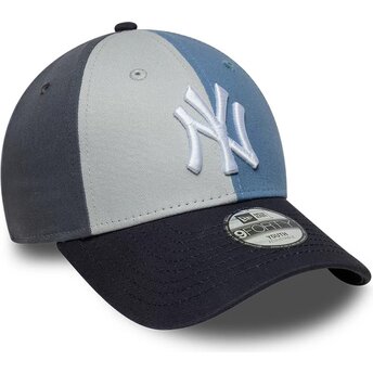 Kepsar böjd flerfärgad justerbart band för barn 9FORTY Colourblock från New York Yankees MLB av New Era