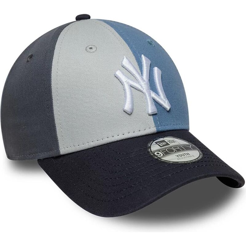 kepsar-bojd-flerfargad-justerbart-band-for-barn-9forty-colourblock-fran-new-york-yankees-mlb-av-new-era