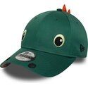 kepsar-bojd-gron-snapback-for-barn-9forty-dino-face-av-new-era