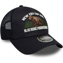 kepsar-bojd-marinbla-snapback-9forty-m-crown-a-frame-graphic-fran-blue-ridge-mountains-av-new-era