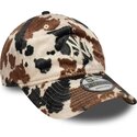 kepsar-bojd-brun-justerbart-band-9twenty-animal-print-fran-new-york-yankees-mlb-av-new-era