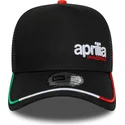 kepsar-bojd-svart-snapback-e-frame-flawless-aprilia-piaggio-av-new-era
