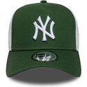 kepsar-bojd-gron-snapback-a-frame-league-essential-fran-new-york-yankees-mlb-av-new-era