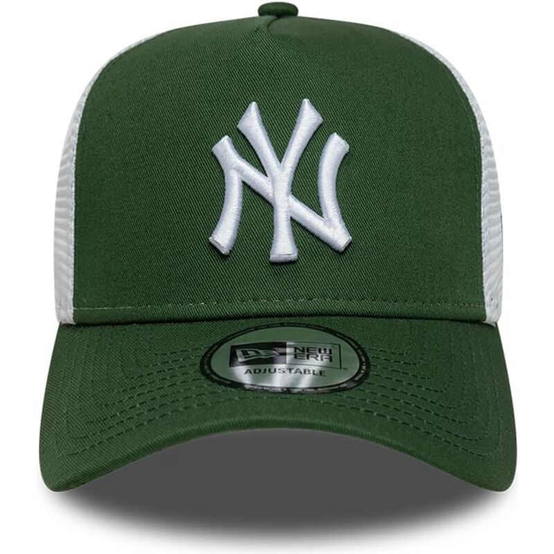 kepsar-bojd-gron-snapback-a-frame-league-essential-fran-new-york-yankees-mlb-av-new-era