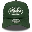 kepsar-bojd-gron-snapback-a-frame-oval-patch-foam-av-new-era