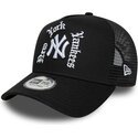 kepsar-bojd-svart-snapback-a-frame-wordmark-fran-new-york-yankees-mlb-av-new-era