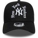 kepsar-bojd-svart-snapback-a-frame-wordmark-fran-new-york-yankees-mlb-av-new-era