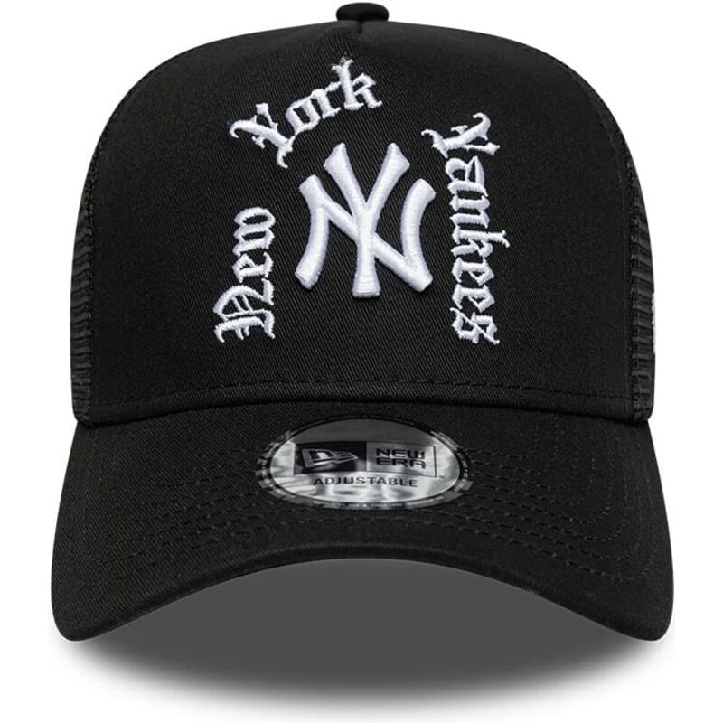 kepsar-bojd-svart-snapback-a-frame-wordmark-fran-new-york-yankees-mlb-av-new-era
