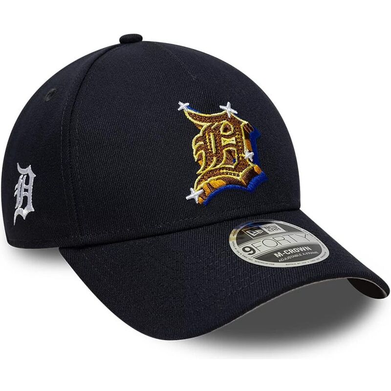 kepsar-bojd-marinbla-snapback-9forty-m-crown-a-frame-emblem-fran-detroit-tigers-mlb-av-new-era