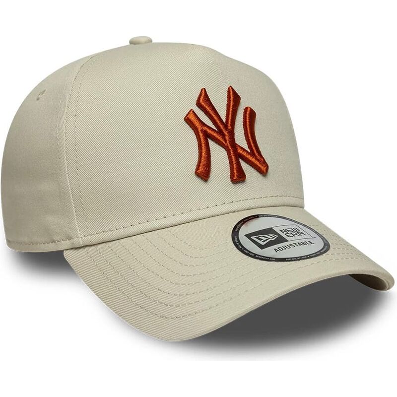 kepsar-bojd-beige-snapback-e-frame-league-essential-fran-new-york-yankees-mlb-av-new-era