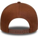 kepsar-bojd-brun-snapback-e-frame-league-essential-fran-los-angeles-dodgers-mlb-av-new-era