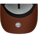 kepsar-bojd-brun-snapback-e-frame-league-essential-fran-los-angeles-dodgers-mlb-av-new-era