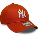 kepsar-bojd-apelsin-snapback-9forty-m-crown-fran-new-york-yankees-mlb-av-new-era