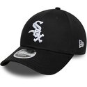 kepsar-bojd-svart-snapback-9forty-m-crown-side-script-fran-chicago-white-sox-mlb-av-new-era