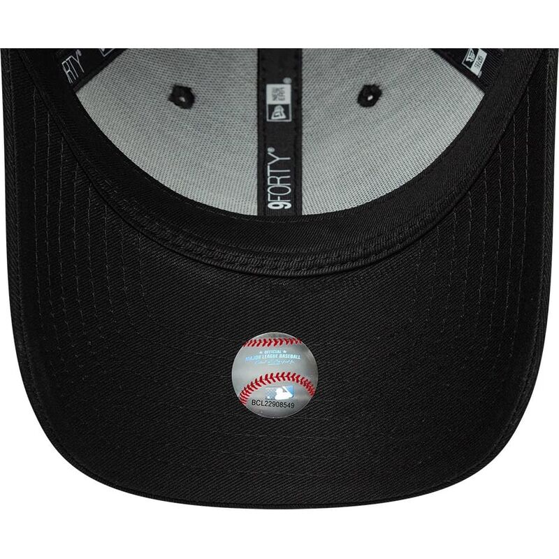 kepsar-bojd-svart-justerbart-band-9forty-metallic-outline-fran-los-angeles-dodgers-mlb-av-new-era