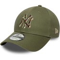 kepsar-bojd-gron-justerbart-band-9forty-outline-camo-fran-new-york-yankees-mlb-av-new-era