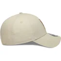kepsar-bojd-beige-justerbart-band-9forty-faux-pony-infill-fran-los-angeles-dodgers-mlb-av-new-era