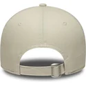kepsar-bojd-beige-justerbart-band-9forty-faux-pony-infill-fran-los-angeles-dodgers-mlb-av-new-era