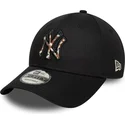 kepsar-bojd-svart-justerbart-band-9forty-faux-pony-infill-fran-new-york-yankees-mlb-av-new-era
