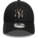 kepsar-bojd-svart-justerbart-band-9forty-faux-pony-infill-fran-new-york-yankees-mlb-av-new-era