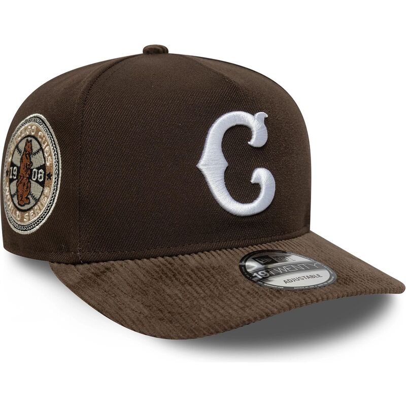 kepsar-bojd-brun-snapback-19twenty-cooperstown-cord-fran-chicago-cubs-mlb-av-new-era