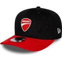 kepsar-bojd-svart-snapback-9seventy-stretch-snap-contrast-visor-fran-ducati-motor-motogp-av-new-era