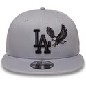 kepsar-platt-gra-snapback-9fifty-outdoor-icon-fran-los-angeles-dodgers-mlb-av-new-era