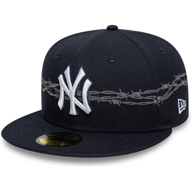 kepsar-platt-marinbla-justerad-59fifty-icon-fran-new-york-yankees-mlb-av-new-era