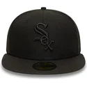 kepsar-platt-svart-justerad-59fifty-fran-chicago-white-sox-mlb-av-new-era