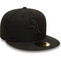 kepsar-platt-svart-justerad-59fifty-fran-chicago-white-sox-mlb-av-new-era