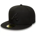 kepsar-platt-svart-justerad-59fifty-fran-atlanta-braves-mlb-av-new-era