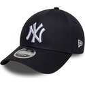 kepsar-bojd-marinbla-snapback-9forty-m-crown-side-script-fran-new-york-yankees-mlb-av-new-era