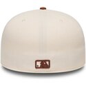 kepsar-platt-brun-justerad-59fifty-league-essential-fran-new-york-yankees-mlb-av-new-era