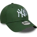 kepsar-bojd-gron-justerbart-band-9forty-food-icon-fran-new-york-yankees-mlb-av-new-era