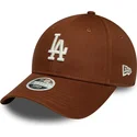 kepsar-bojd-brun-justerbart-band-9forty-league-essential-midi-fran-los-angeles-dodgers-mlb-av-new-era