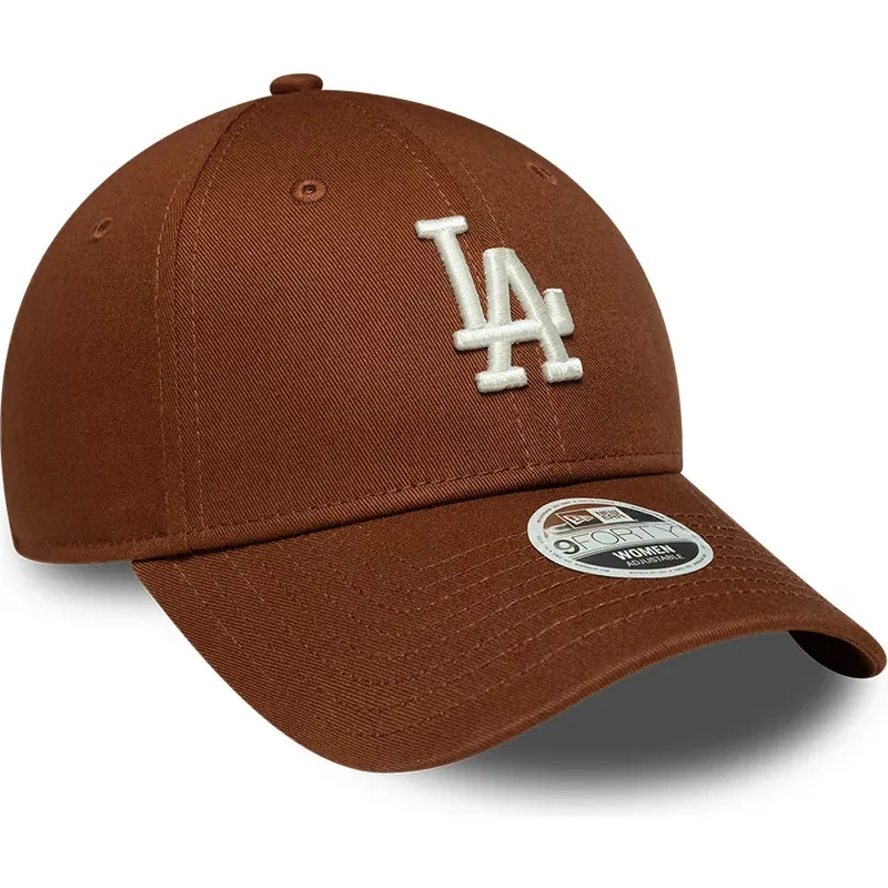 kepsar-bojd-brun-justerbart-band-9forty-league-essential-midi-fran-los-angeles-dodgers-mlb-av-new-era