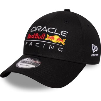 Kepsar böjd svart justerbart band 9FORTY Core från Red Bull Racing Formula 1 av New Era