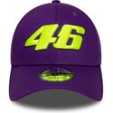 kepsar-bojd-violett-justerbart-band-9forty-wordmark-fran-valentino-rossi-vr46-motogp-av-new-era