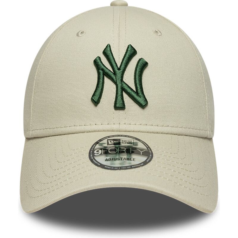 kepsar-bojd-beige-justerbart-band-9forty-league-essential-fran-new-york-yankees-mlb-av-new-era