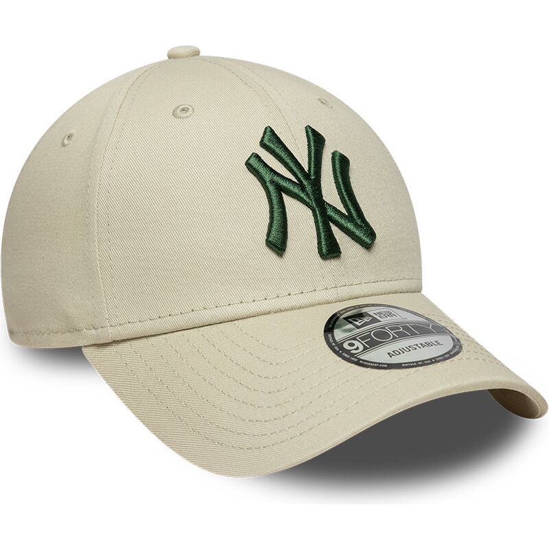kepsar-bojd-beige-justerbart-band-9forty-league-essential-fran-new-york-yankees-mlb-av-new-era