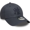 kepsar-bojd-gra-justerbart-band-9forty-league-essential-fran-new-york-yankees-mlb-av-new-era