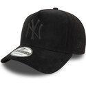 kepsar-bojd-svart-snapback-e-frame-faux-suede-fran-new-york-yankees-mlb-av-new-era