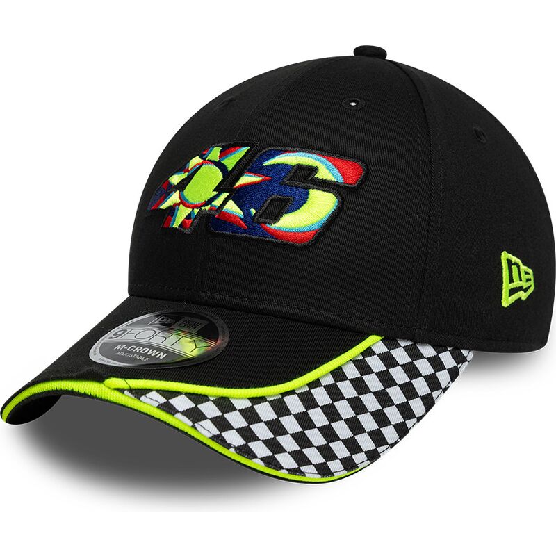 kepsar-bojd-svart-justerbart-band-9forty-m-crown-check-fran-valentino-rossi-vr46-motogp-av-new-era kepsar-bojd-svart-justerbart-band-9forty-m-crown-check-fran-valentino-rossi-vr46-motogp-av-new-era