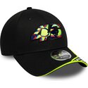 kepsar-bojd-svart-justerbart-band-9forty-m-crown-check-fran-valentino-rossi-vr46-motogp-av-new-era