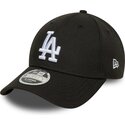 kepsar-bojd-svart-snapback-9forty-m-crown-fran-los-angeles-dodgers-mlb-av-new-era