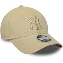 kepsar-bojd-beige-justerbart-band-9forty-m-crown-cord-fran-new-york-yankees-mlb-av-new-era