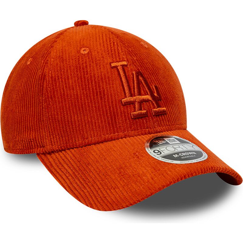 kepsar-bojd-apelsin-justerbart-band-9forty-m-crown-cord-fran-los-angeles-dodgers-mlb-av-new-era